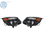 Set of 2 Halogen Headlights for Chevy Equinox (2011-2015)