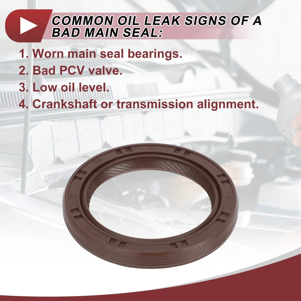 1 Pc Front Crankshaft Oil Seal for Kia Optima, Hyundai Tiburon (No. 21421-35011)