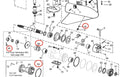 Lower Unit Seal Kit for OMC Cobra V6 V8 (320862, 305123, 306394)