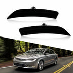 Smoke White Signal LED Side Marker Light for Chrysler 200 (2015–2017)