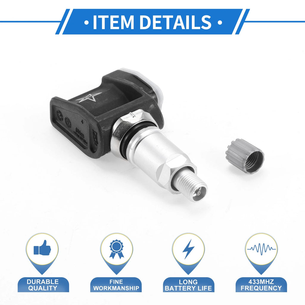 Tire Pressure Sensor for BMW 3 Series (2019–2024) No.36106887147 433MHz