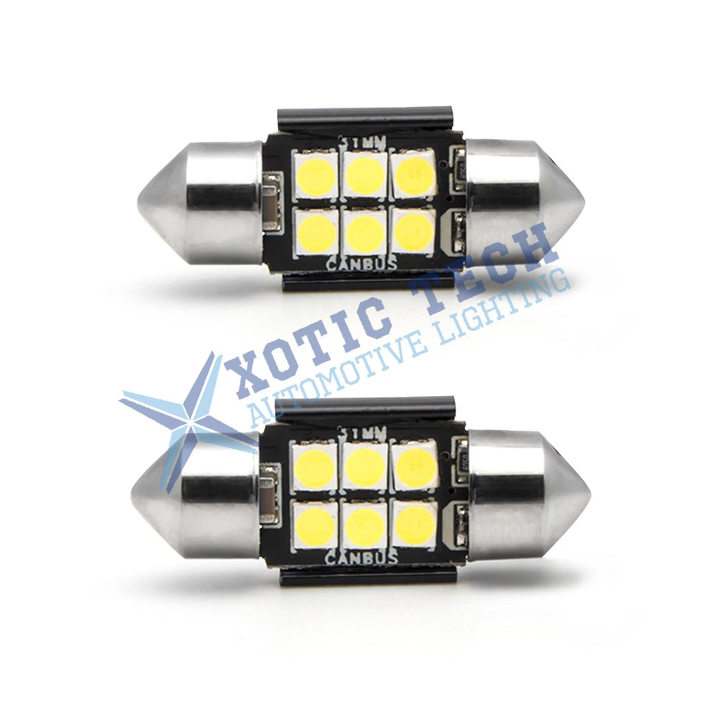 Bright White No Error Festoon 31MM for DE3175 DE3021 (2015-2020)