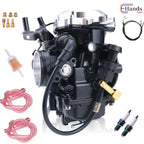 CV40 Carburetor & 43" Throttle Cable for Harley Davidson (1993–1999)