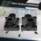 Pair Anodized Tappet Covers for Harley Street Glide FLHX FLHXS FLHXST CVO FLHXSE