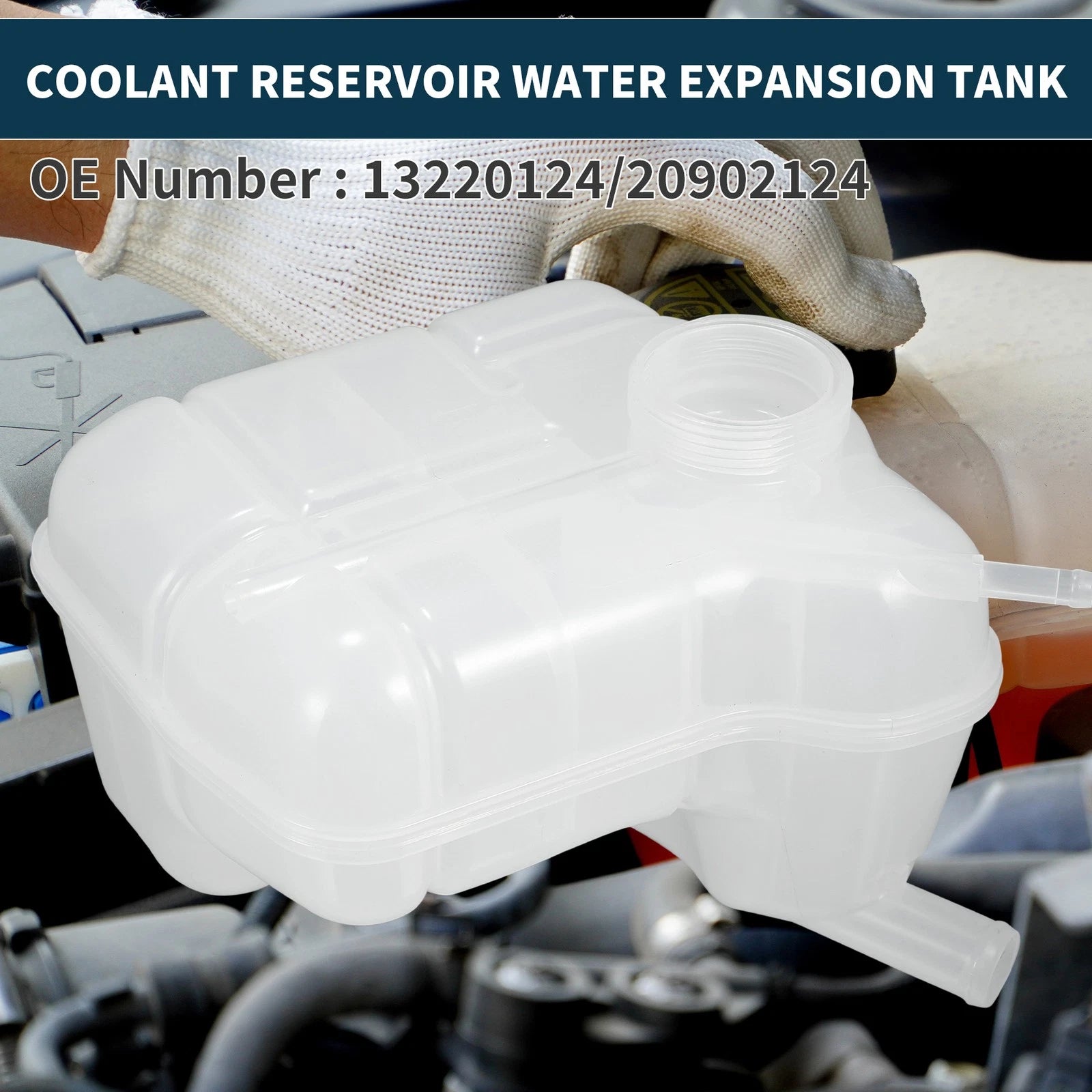 Coolant Expansion Recovery Overflow Tank No.13220124 for Buick LaCrosse (2010–2016)