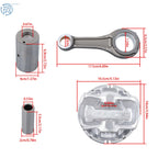 Connecting Rod & Piston Kit for Polaris RZR Ranger Sportsman 570 (2016–2023)