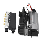 Air Suspension Compressor Pump + Relay + Valve Block for Mercedes W220 (1999–2006)