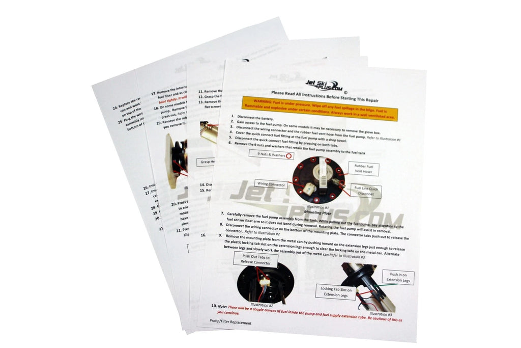 Fuel Pump Rebuild Kit for SeaDoo GSX RFI, GTX RFI (1998–2002)