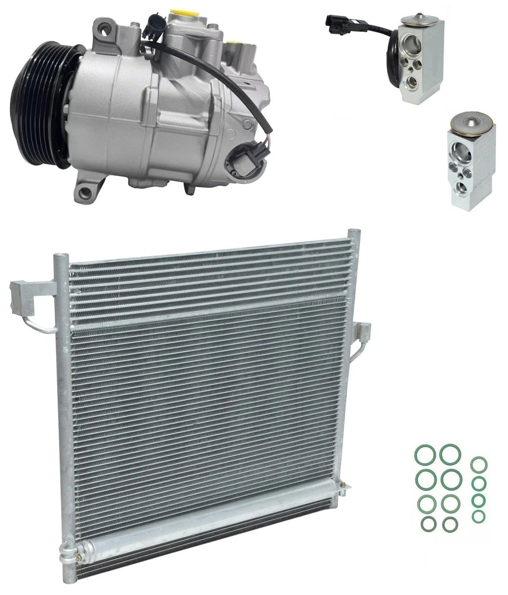 AC Compressor Kit with Condenser for Mercedes GL450 4.7L (2013–2015)