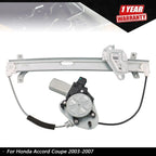 Front LH Window Regulator with Motor for Honda Accord Coupe (2003–2007)