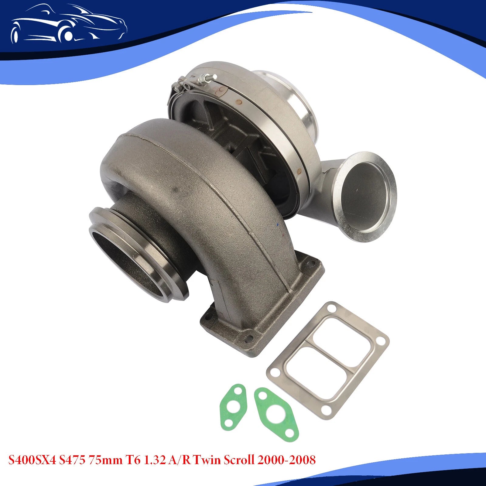 Turbo Charger T6 A/R Twin Scroll for International Harvester Truck (Series 60)