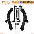 Set of 8 Front Lower Control Arm Ball Joints Tie Rod Ends for Nissan NV200 (2013–2019)