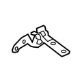 OEM Rear Passenger Right Liftgate Hinge for BMW X5 (2007–2013)