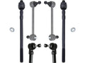 Front Tie Rod and Sway Bar Link Kit for Mazda Protege (1999–2000) RV182DJ