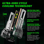 H4 9003 LED Headlight Bulbs Conversion Kit for Hi/Lo Beam (6500K)