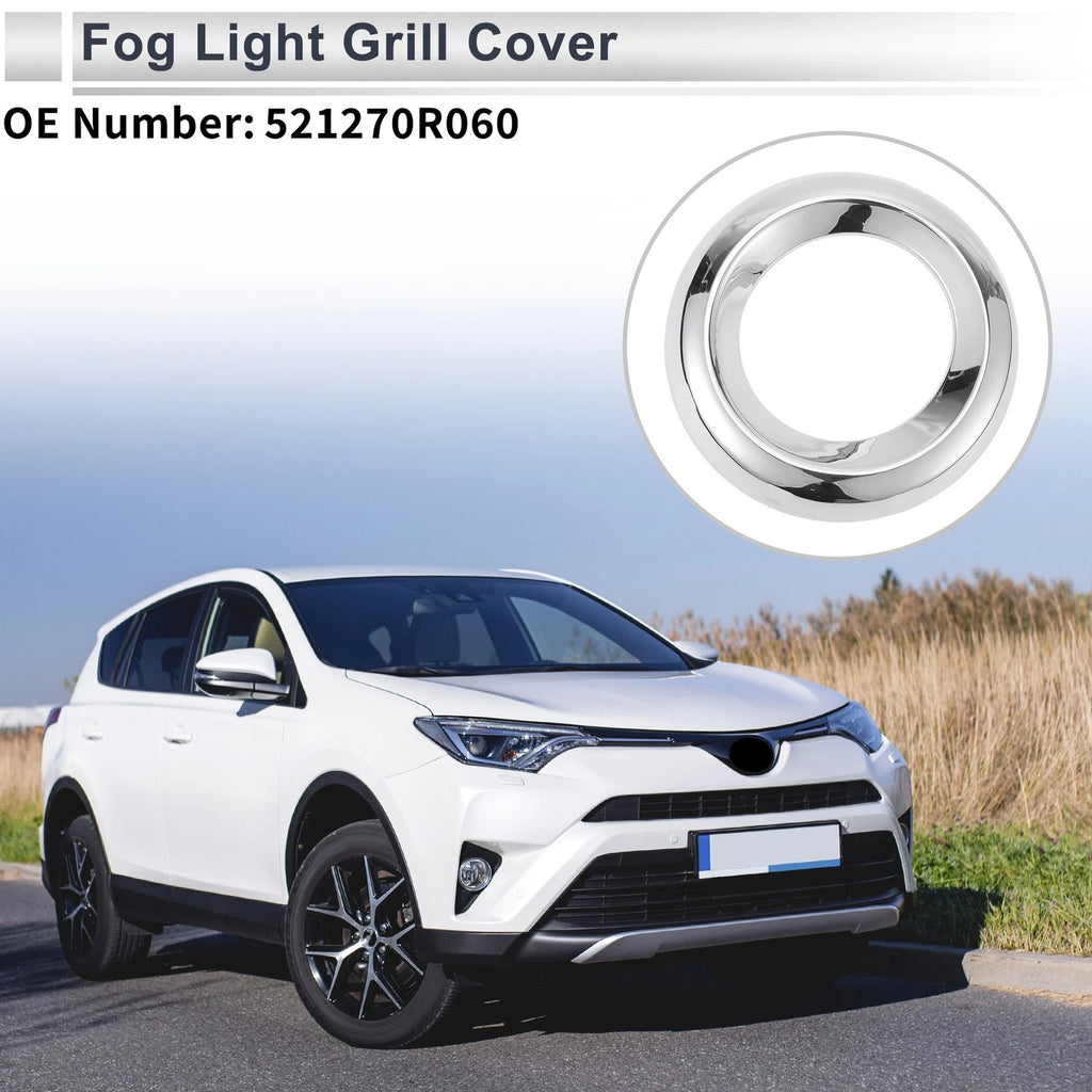 1 Pc Fog Light Grill for Toyota RAV4 (2012–2013) No. 521270R060