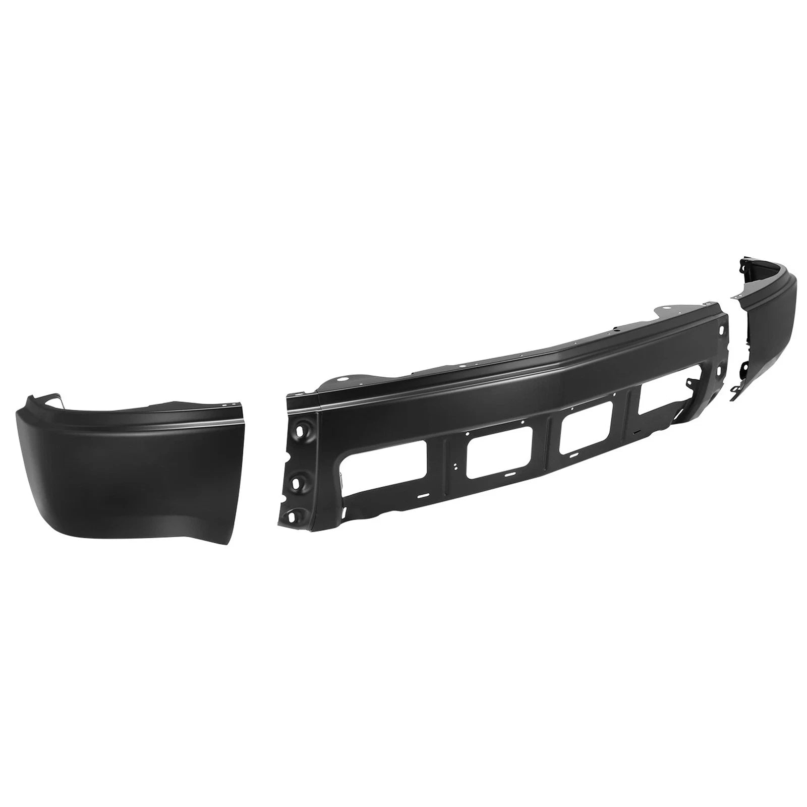 Front Bumper Face Bar for Chevy Silverado 1500 (2014–2015) Black