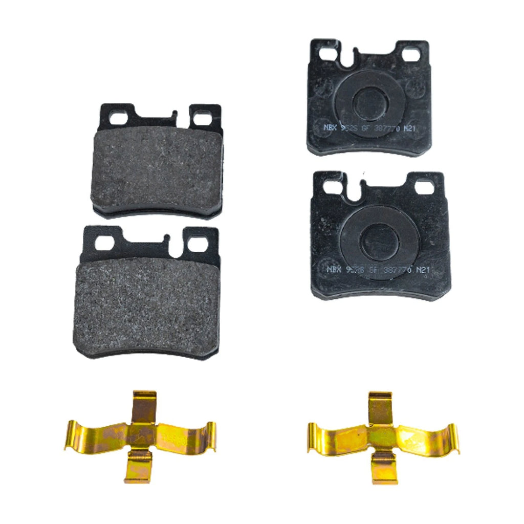 Rear Brake Disc Rotors and Pads Kit for Mercedes C-Class E (C280)