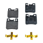 Rear Brake Disc Rotors and Pads Kit for Mercedes C-Class E (C280)