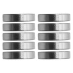 Set of 10 Deep Groove Ball Bearings 40mm x 80mm x 18mm Rubber Sealed