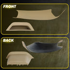 Beige Inner Handle Door Panel Pull Trim for BMW X3 X4 (2011–2017)