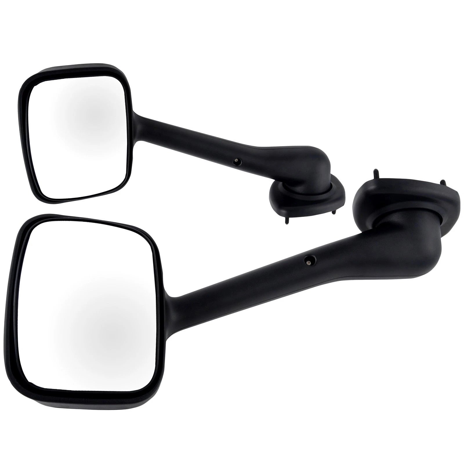 Manual Black Mirrors Pair for Freightliner Cascadia (2008–2013)