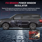 Front Left Window Regulator for Ford Expedition Navigator (2003–2006)