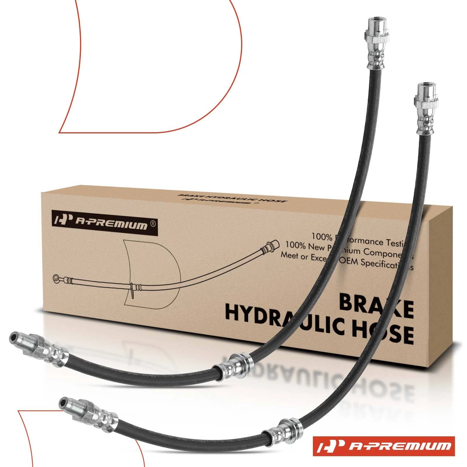 2X Rear Brake Hydraulic Hose for BMW X3 (2004–2010)
