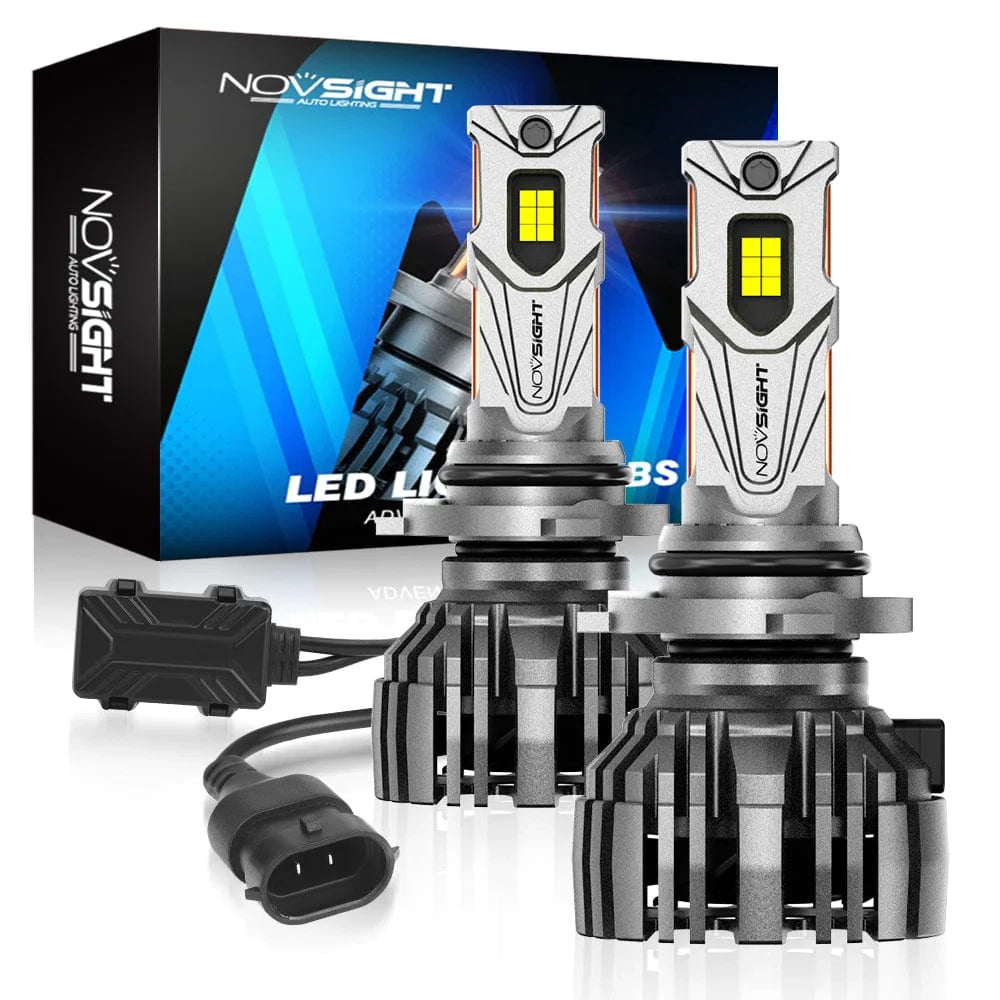 2X HB4/9006 LED Headlight Bulbs Kit for H/L Beam (Cool White 6500K)