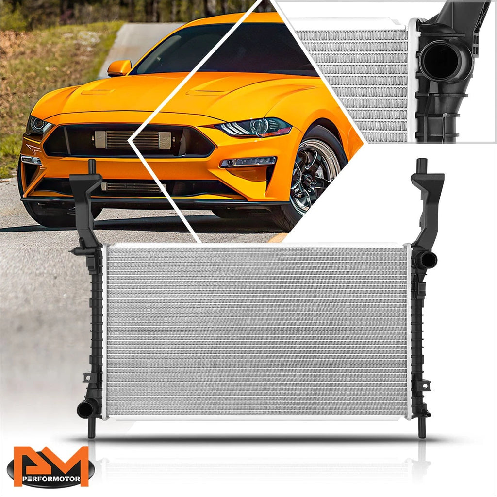 Aluminum OE Style Radiator for Ford Mustang 2.3L Turbo (2015–2019) DPI-13707