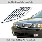 Stainless Steel Chrome Billet Grille Insert for Lincoln LS (2000-2002)