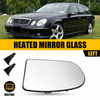 Heated Mirror Glass for Mercedes E Class W211 E320 E350 (2003–2006) LH
