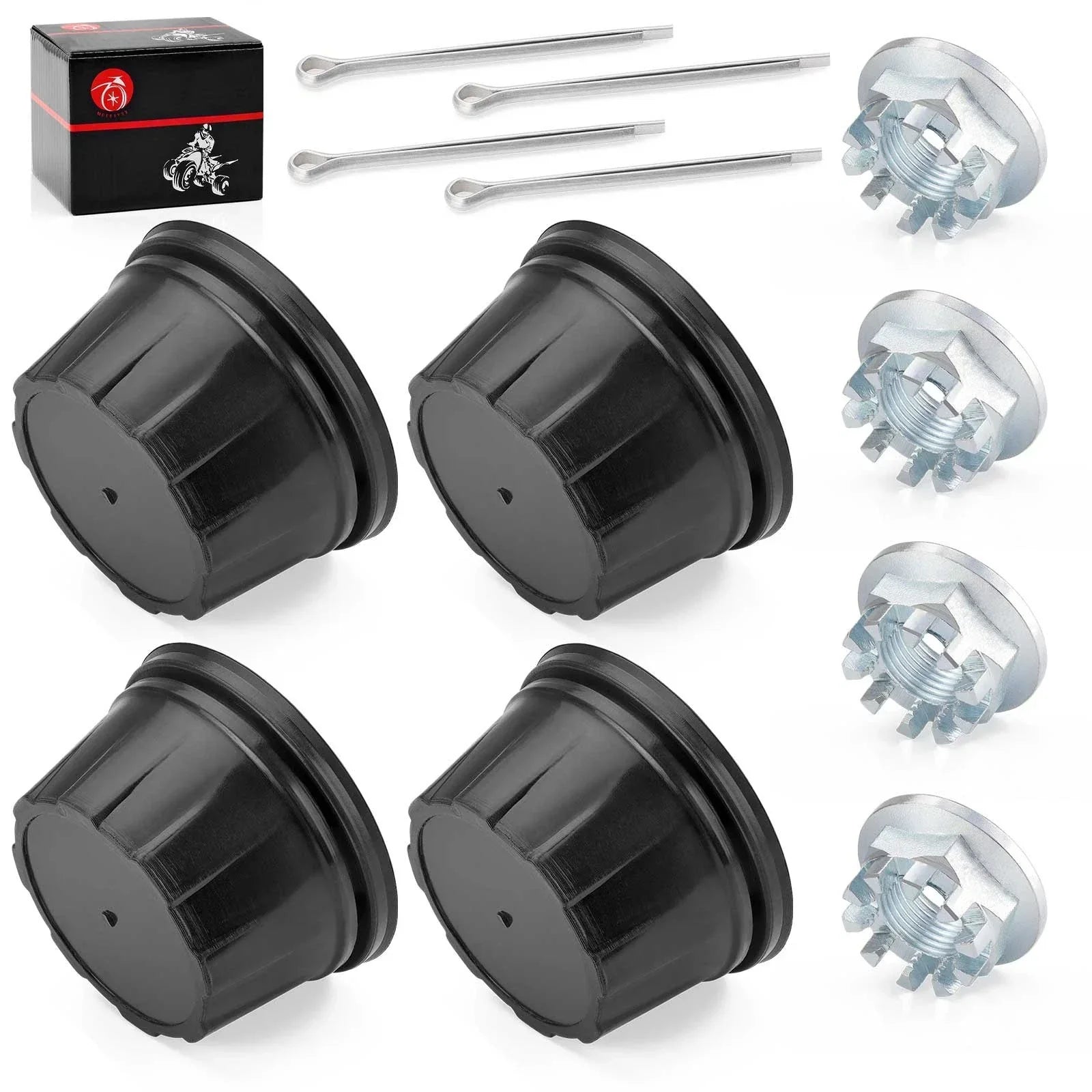 2 x Wheel Center Cap and Nut Pin for Honda TRX300 (1993–2000)