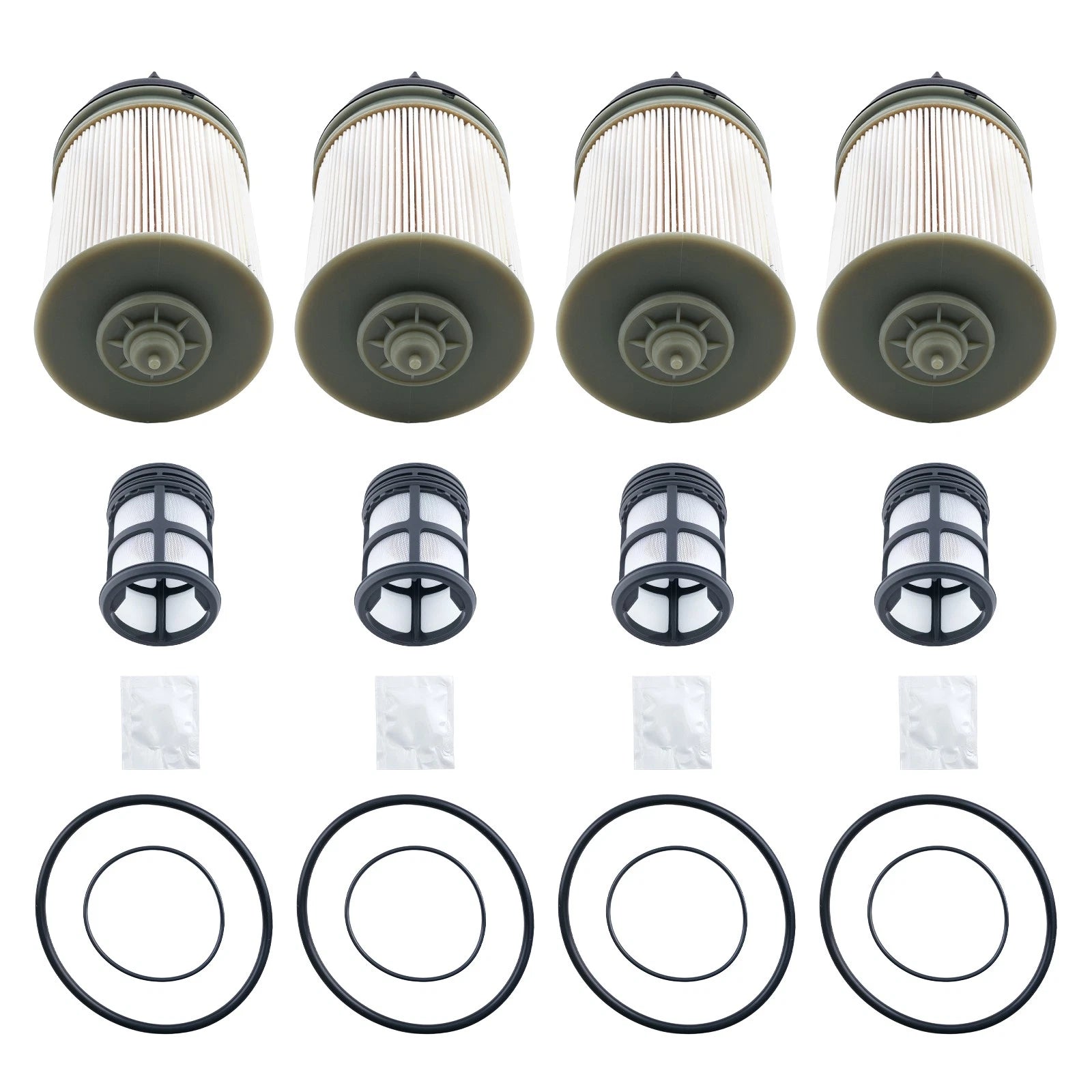4Pack Fuel Filter for Detroit Diesel DD13/DD15/DD16 (2014–2024) A4720921705
