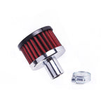 Crankcase Breather Filter for Chrome Round Inlet 16mm