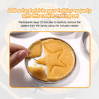 Stainless Steel Cookie Cutters for Sugar Candy Making (-)