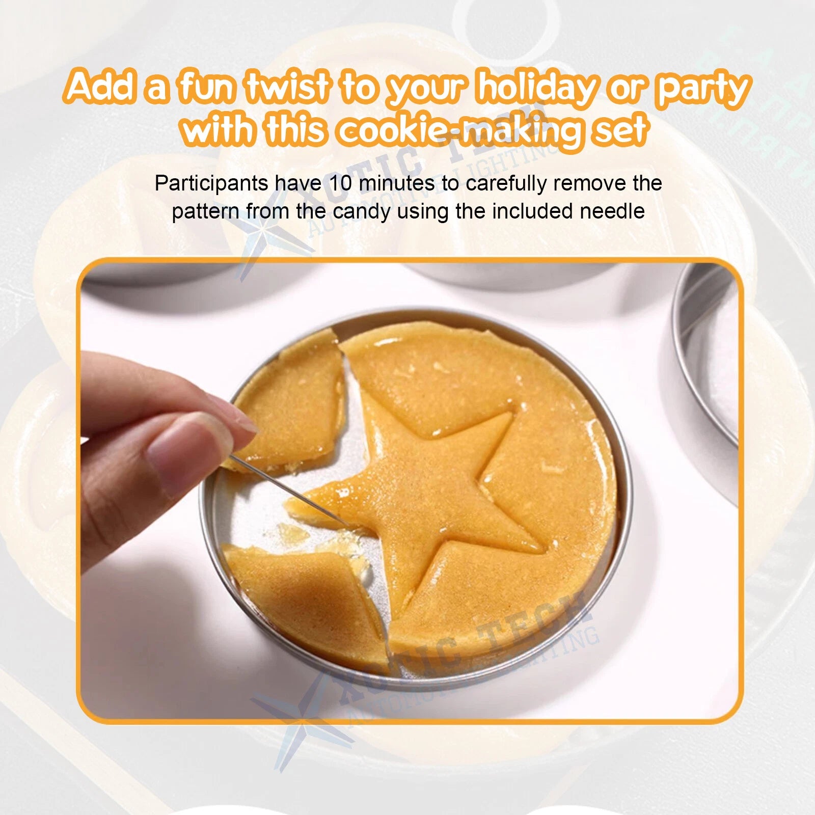Stainless Steel Cookie Cutters for Sugar Candy Making (-)