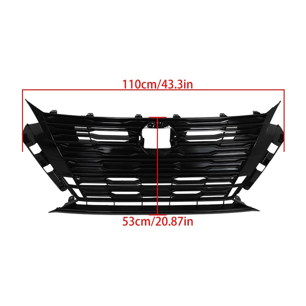 Front Grille for Nissan Altima (2023–2024) Gloss Black
