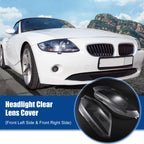 Pair Headlight Clear Lens Shell Cover for BMW Z4 (2003–2008) No. 63127165714