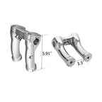 4" Handlebar Riser for Harley Street Bob, Low Rider, Dyna, Softail