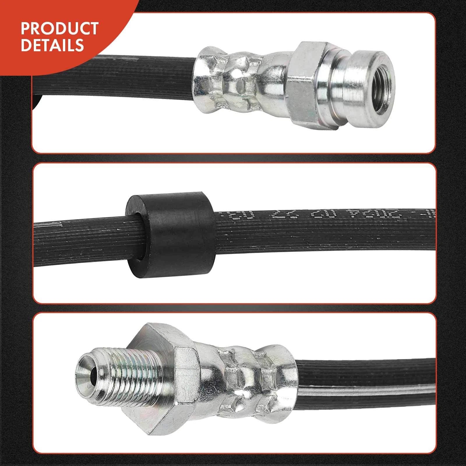 Rear Outer Brake Hydraulic Hose for Jeep Compass Patriot (2007–2017)