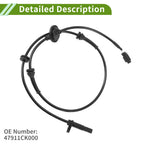 ABS Wheel Speed Sensor No. 47911CK000 for Nissan Quest (1993–2002)