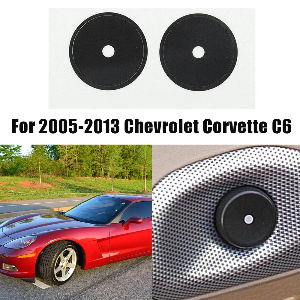 Interior Door Button Sticker Decal for Chevrolet Corvette (2005–2013)