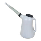 5L Oil Measuring Jug with Flexible Spout for Vehicle Maintenance
