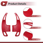 Plastic Steering Wheel Shift Paddles Extensions for Ford Mustang (2015–2023)