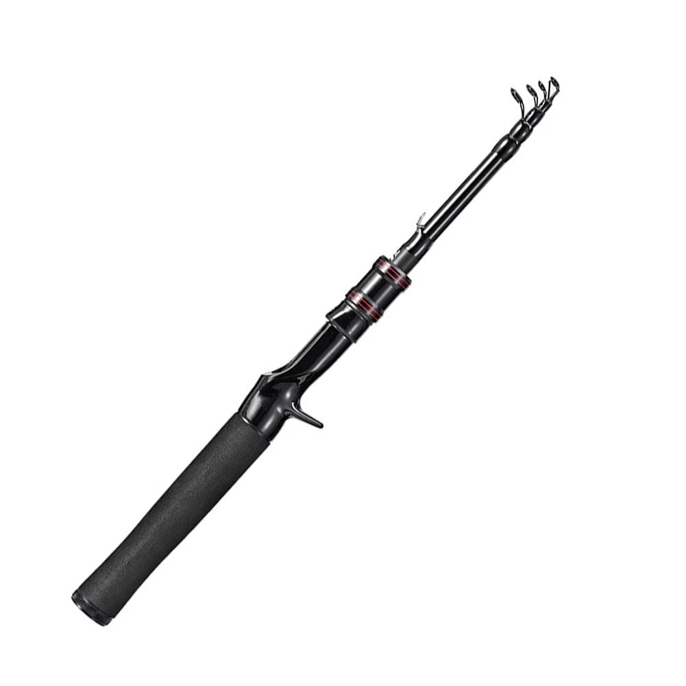 1.5/1.8/2.1M Telescopic Carbon Fiber Fishing Rod for Sea Travel