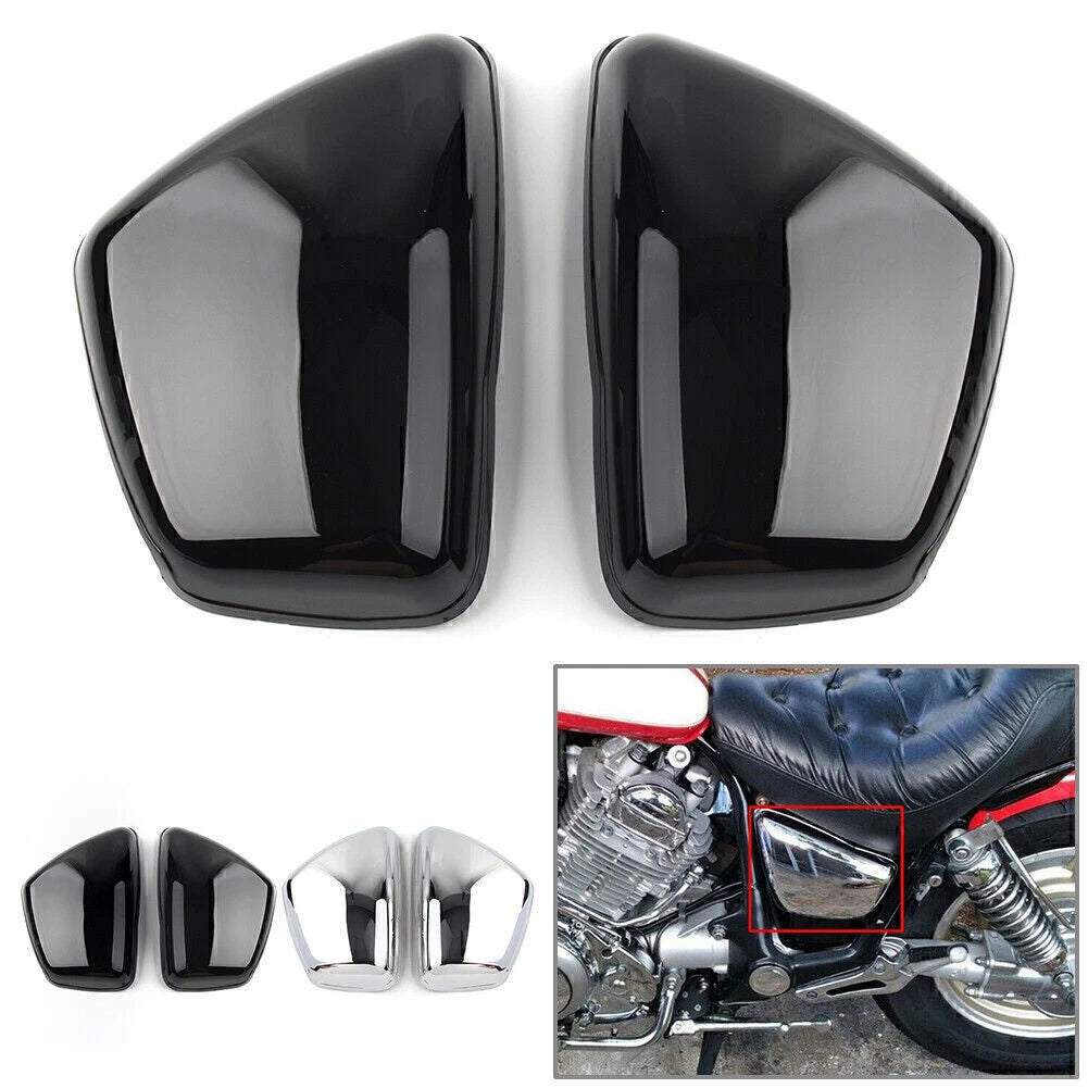 Set of 2 Side Panel Covers for Yamaha Virago 700 750 1000 1100 (1984-Up)