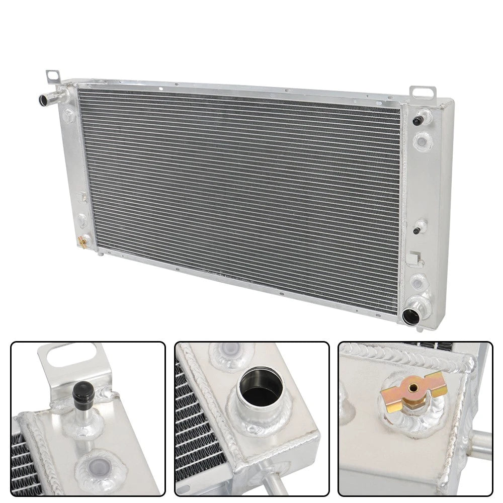 4 Row Radiator for Chevrolet Silverado 1500 HD (2001–2006)
