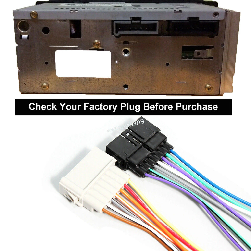 Radio Wire Harness Connector for Jeep Wrangler Cherokee (1997–2001)