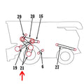 Belt Propulsion for John Deere 4400 4420 6600 (H75847)